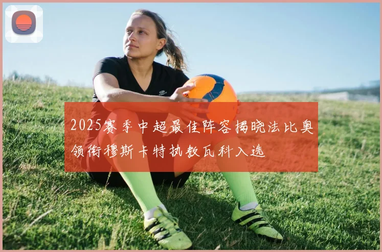 2025赛季中超最佳阵容揭晓法比奥领衔穆斯卡特执教瓦科入选